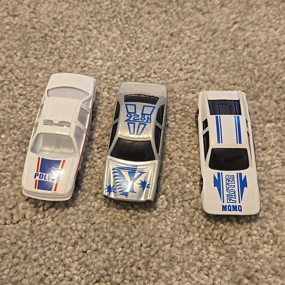 Set Of 3 Vintage Police Die-cast Cars - Picture 4 of 7